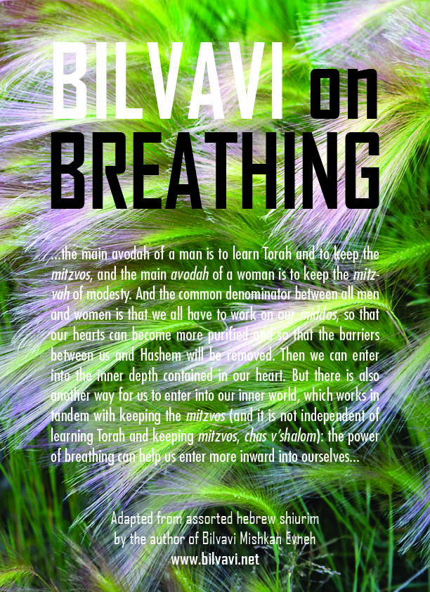 Bilvavi on Breathing Bilvavi on Breathing